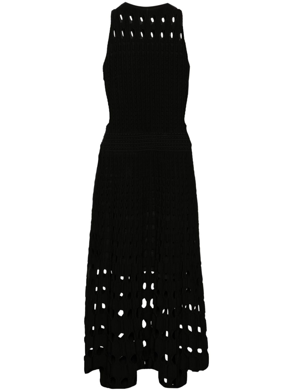 Simkhai Nash open-knit dress - Black von Simkhai