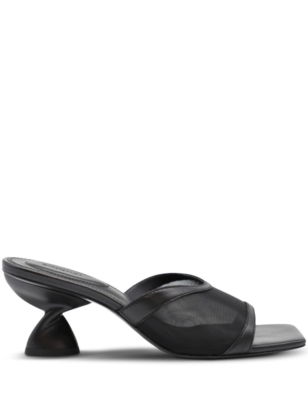 Simkhai Nixxi 80mm mesh mules - Black von Simkhai