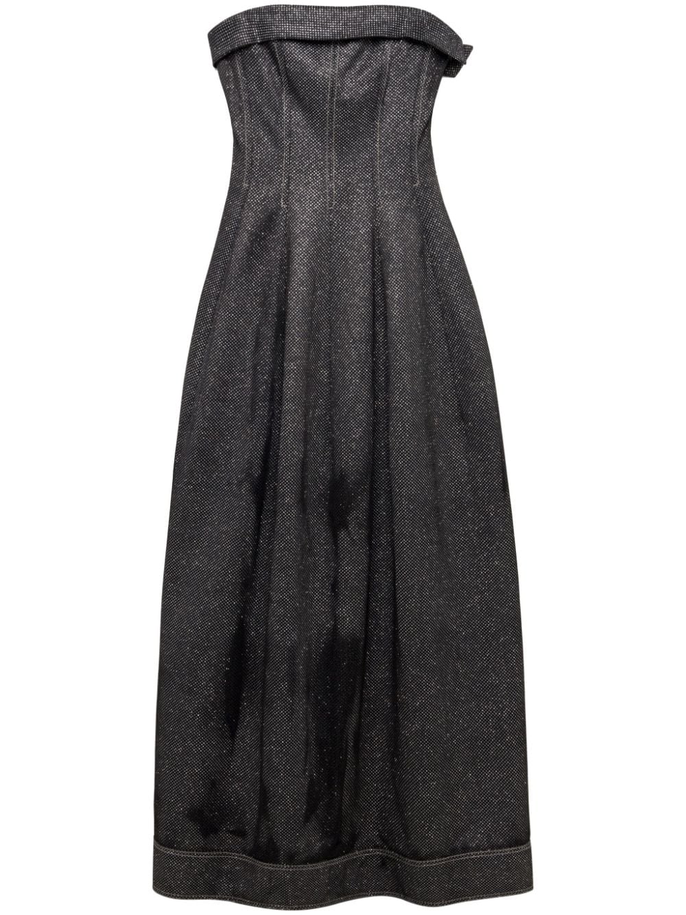 Simkhai Octavia off-shoulder gown - Black von Simkhai