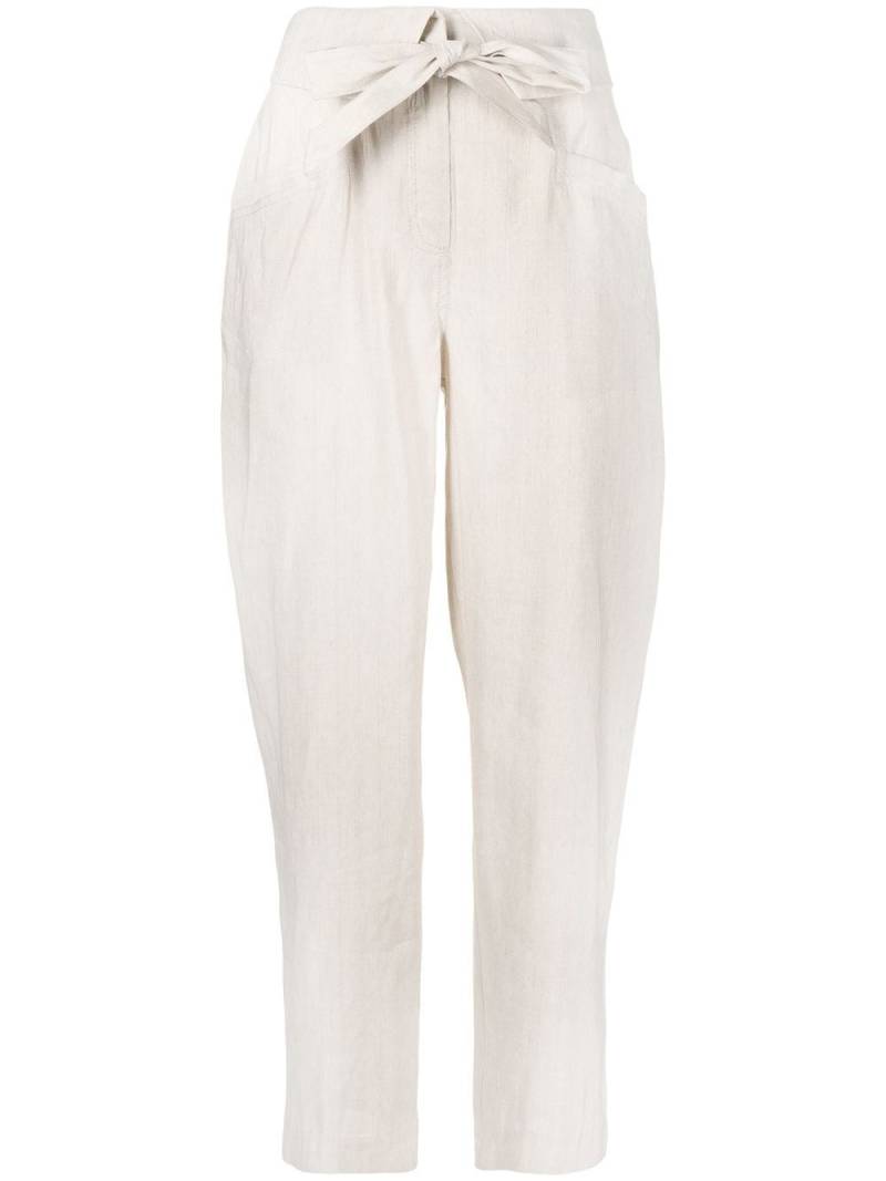 Simkhai Penny belted tapered trousers - Neutrals von Simkhai