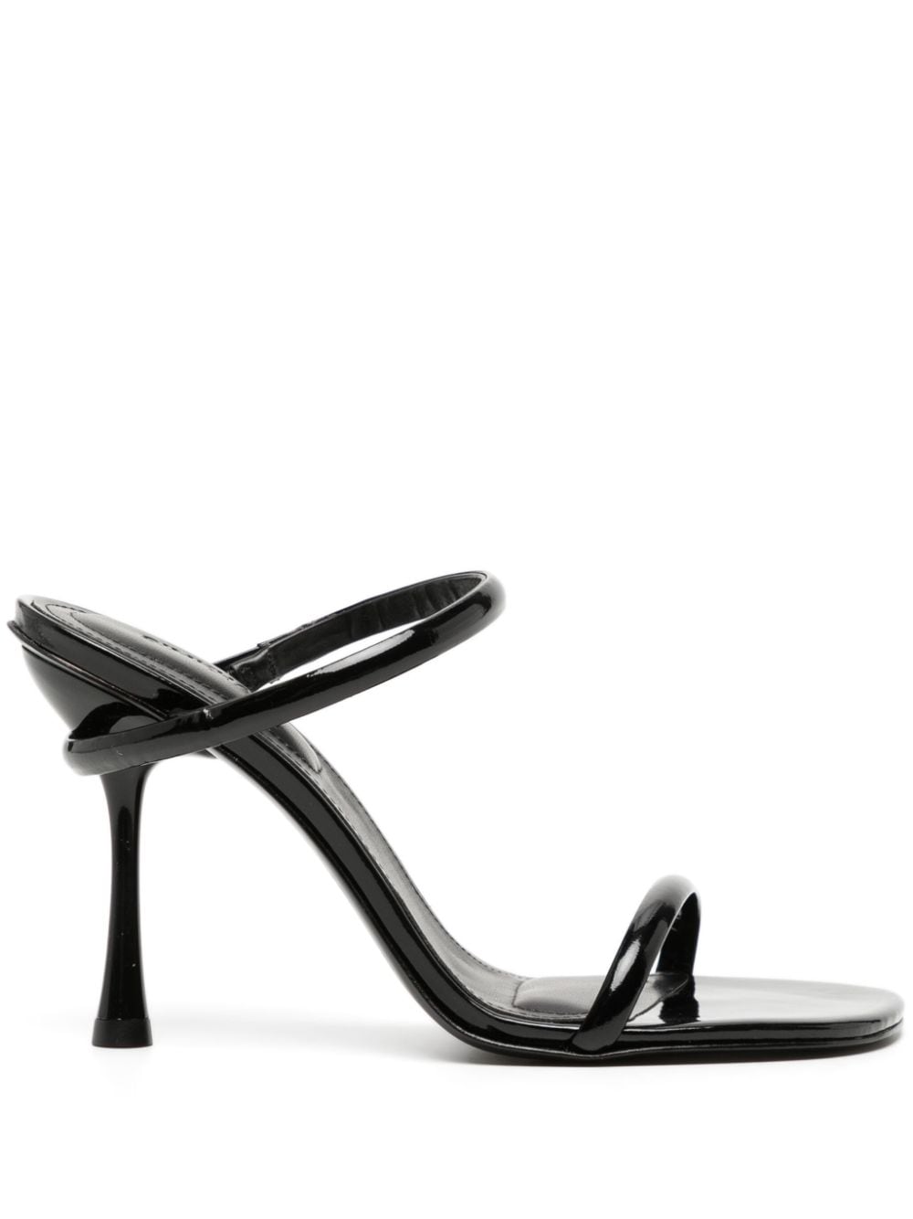 Simkhai Siren 90mm leather sandals - Black von Simkhai