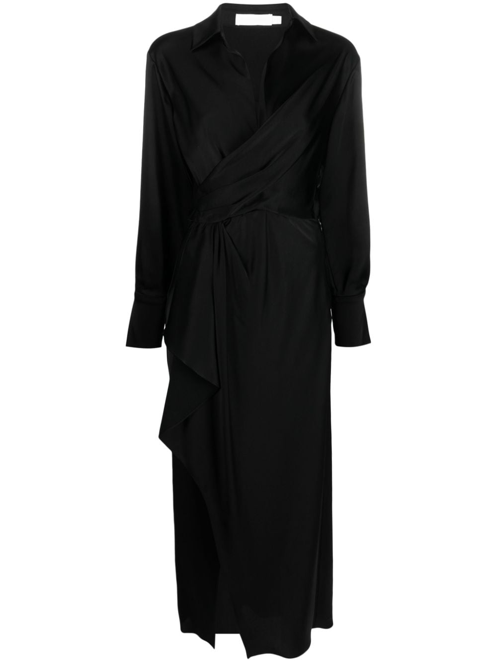 Simkhai Talita draped maxi dress - Black von Simkhai