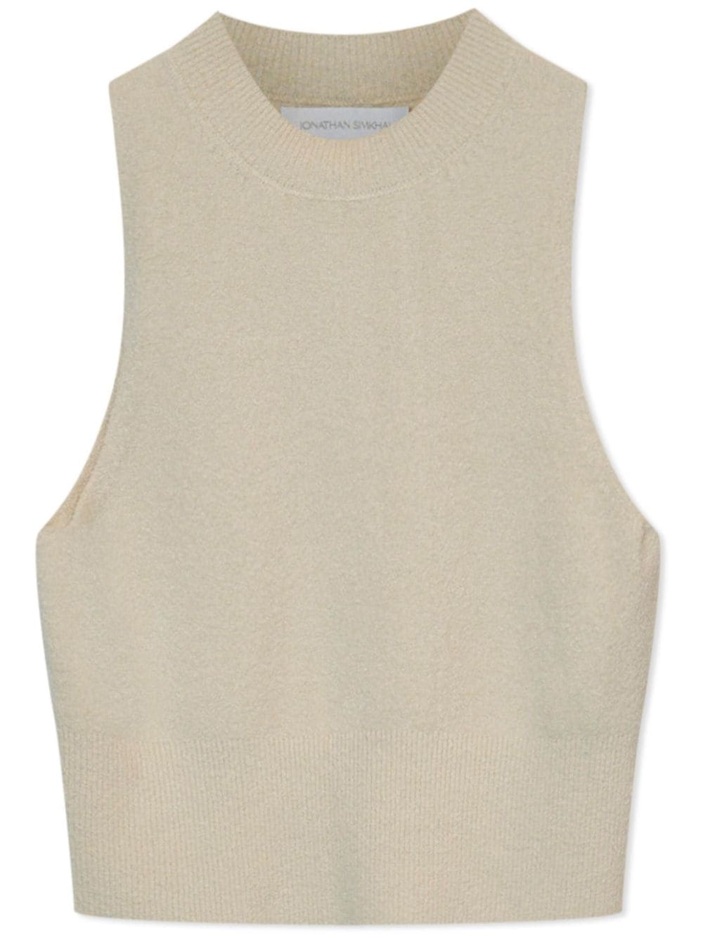 Simkhai Tatyana sleeveless cropped top - Neutrals von Simkhai