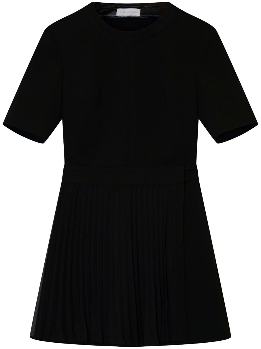 Simkhai Tyra pleated-skirt minidress - Black von Simkhai