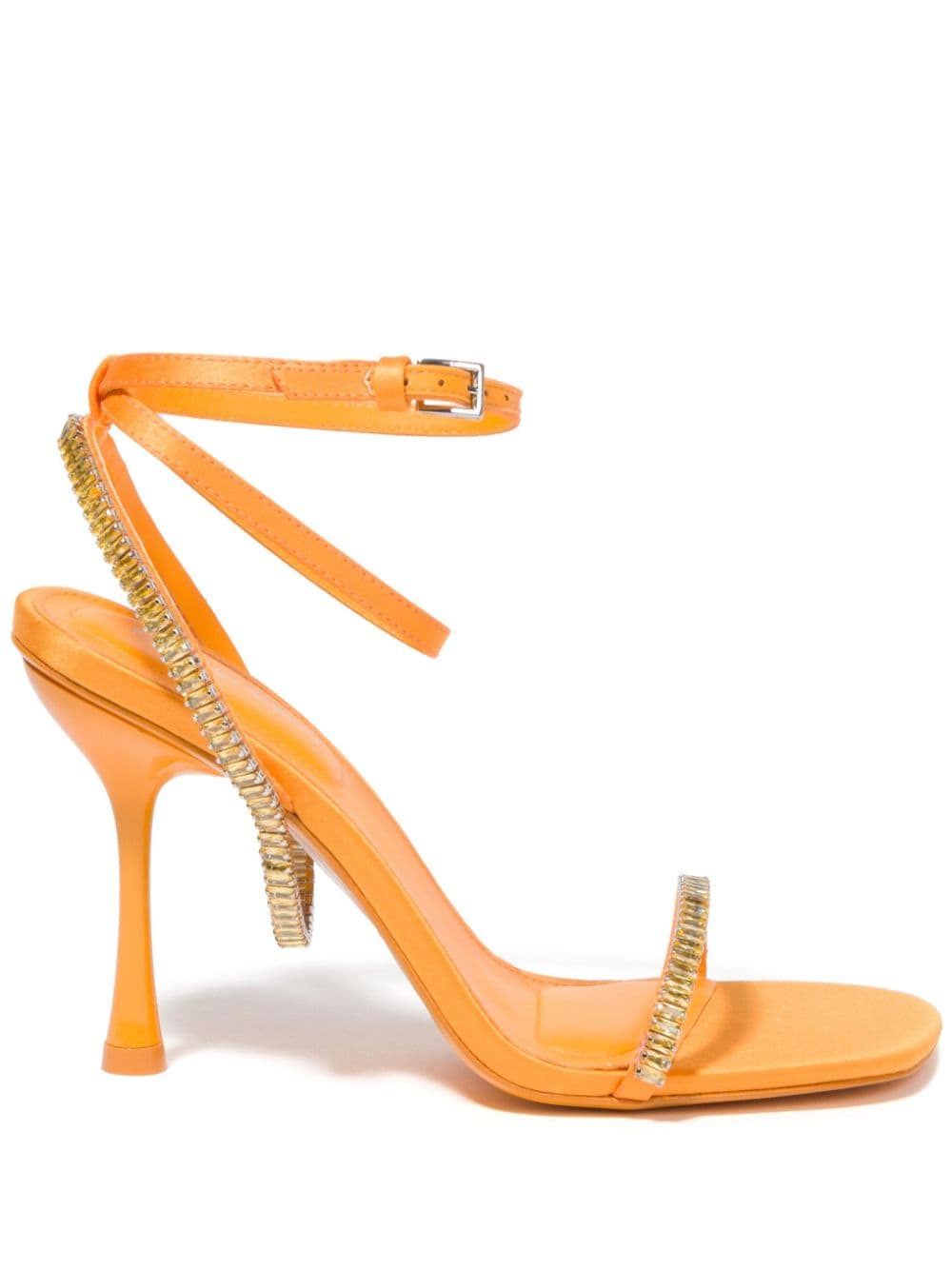 Simkhai crystal-embellished sandals - Orange von Simkhai