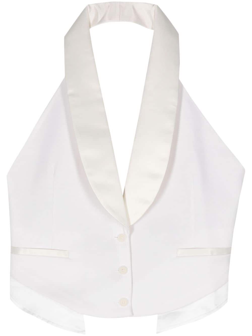 Simkhai open-back waistcoat - Neutrals von Simkhai