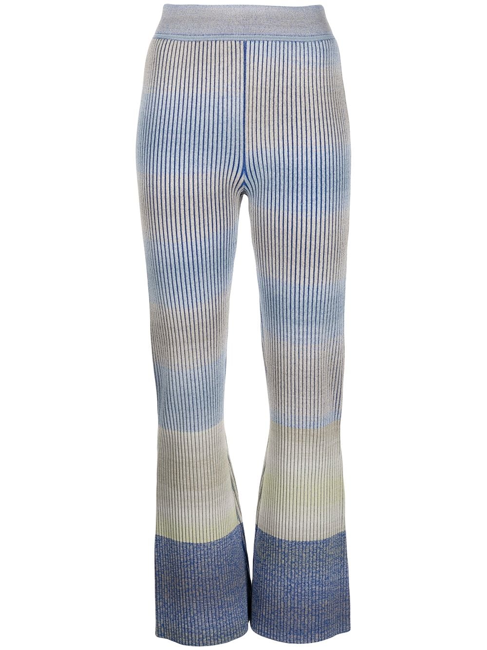 Simkhai ribbed-knit trousers - Blue von Simkhai