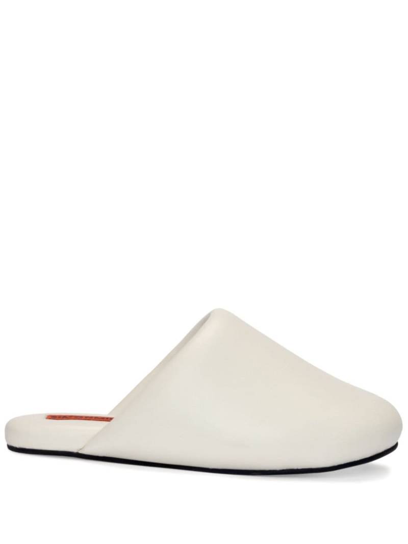 Simon Miller Bubble padded slippers - White von Simon Miller