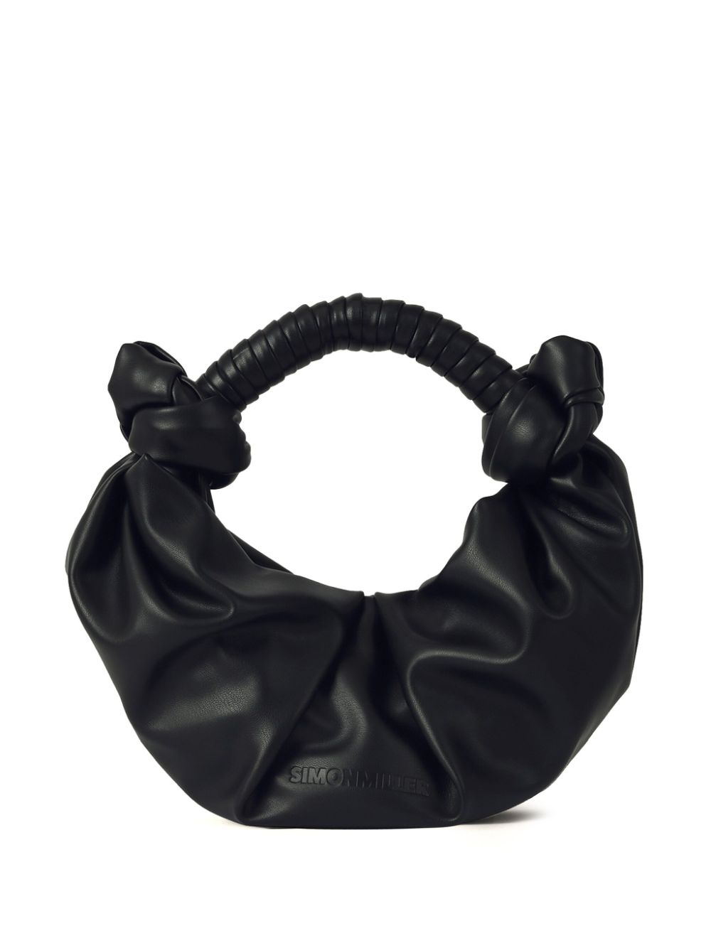 Simon Miller Lopsy ruched shoulder bag - Black von Simon Miller