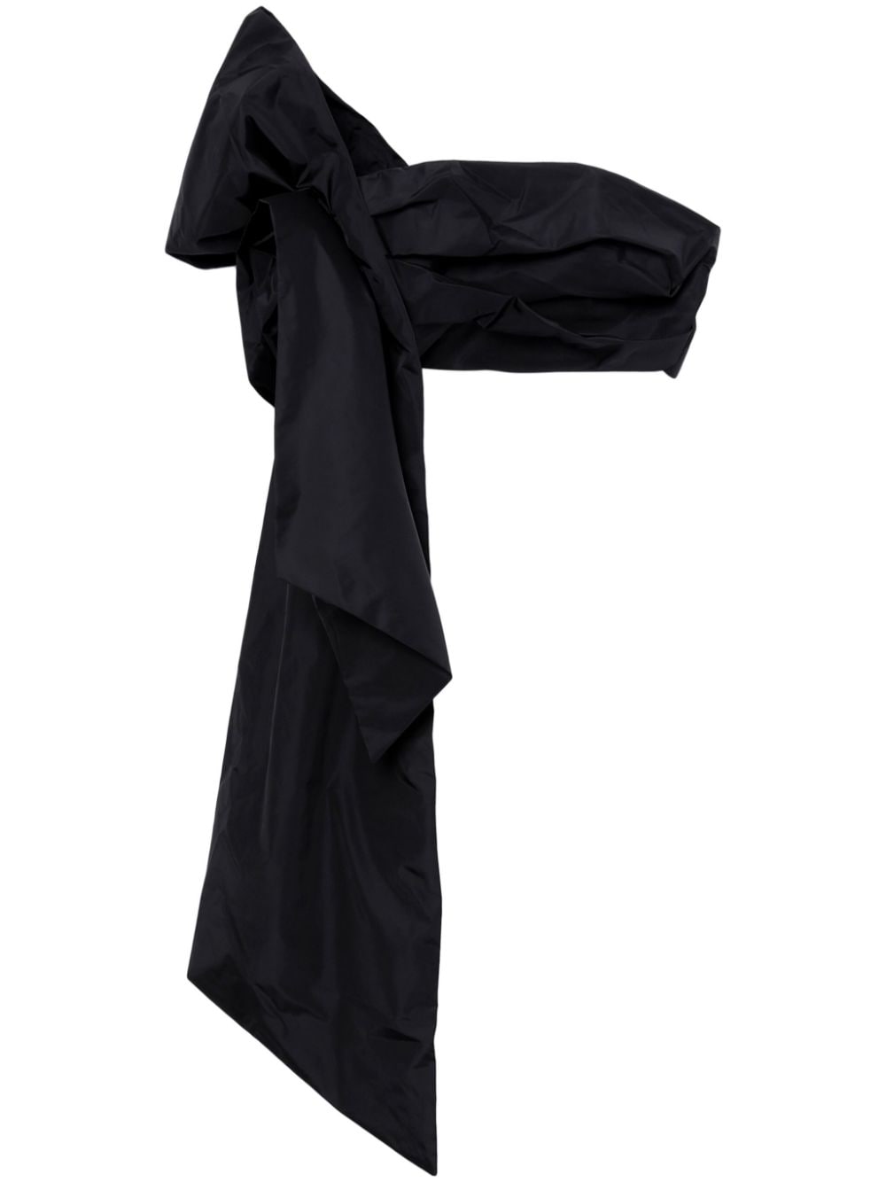 Simone Rocha draped cropped top - Black von Simone Rocha