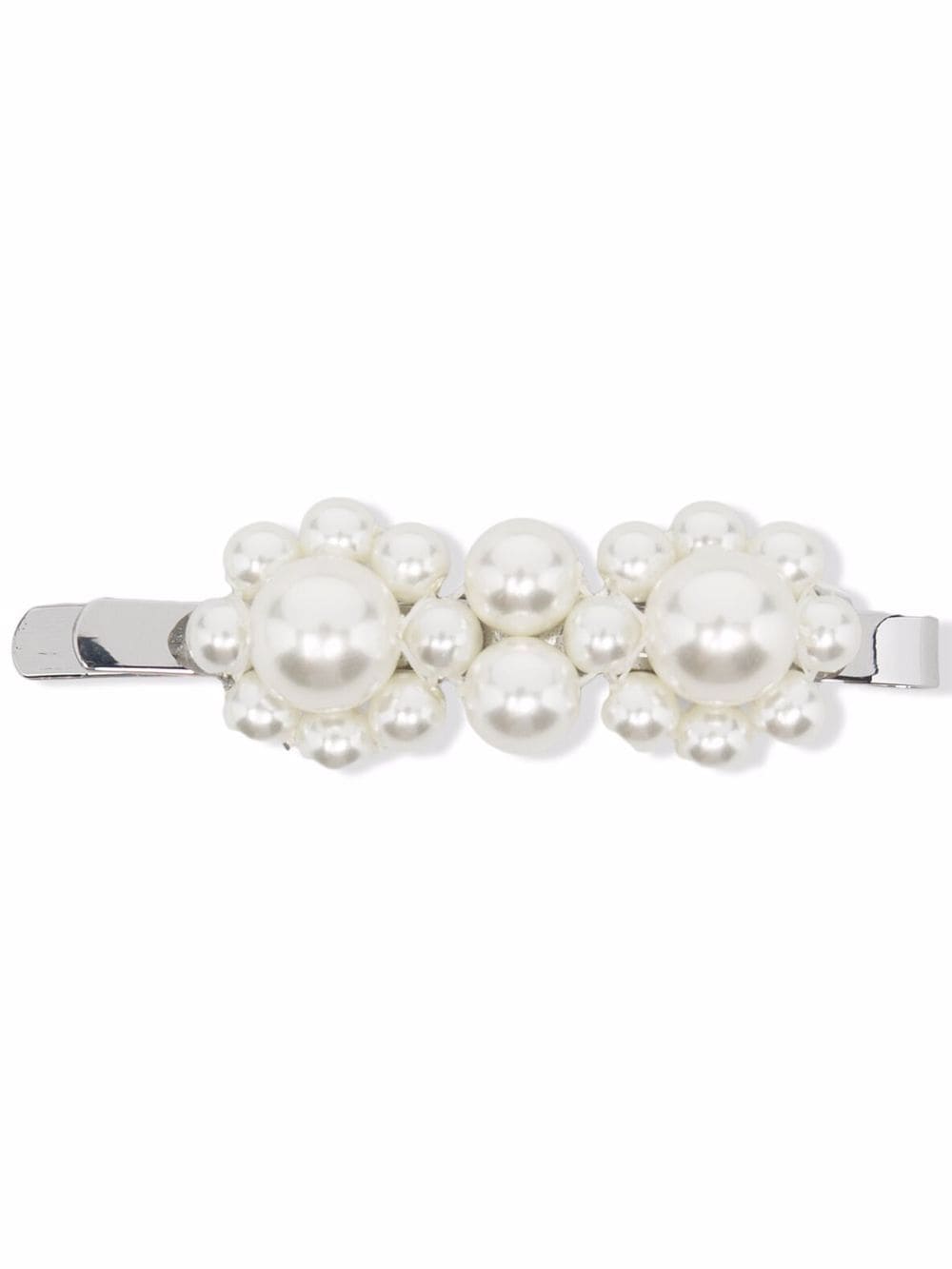 Simone Rocha pearl-embellished hair clip - White von Simone Rocha