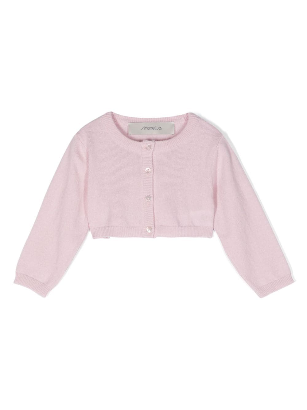 Simonetta cropped cashmere cardigan - Pink von Simonetta