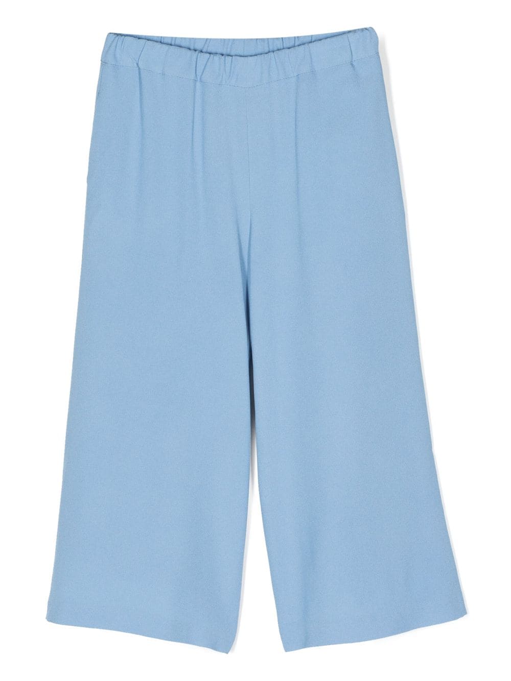 Simonetta elasticated wide-leg trousers - Blue von Simonetta