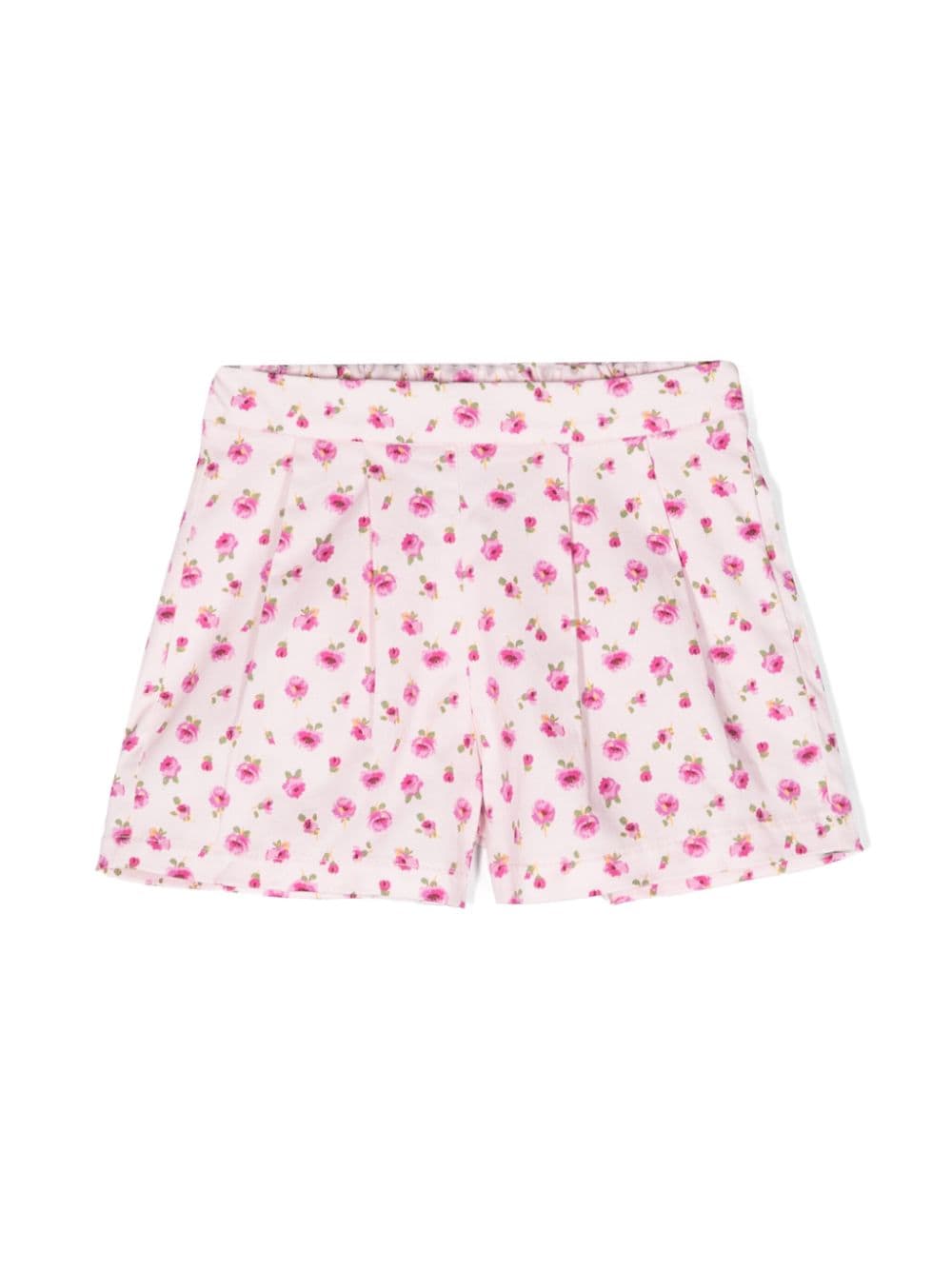 Simonetta floral-print cotton shorts - Pink von Simonetta