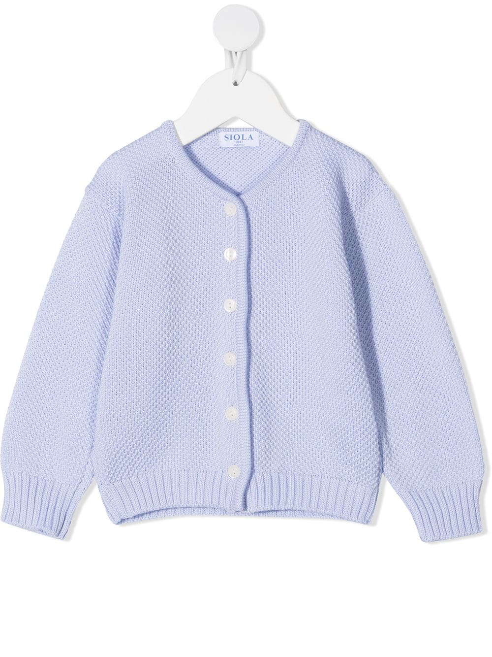 Siola button-up knitted cardigan - Blue von Siola