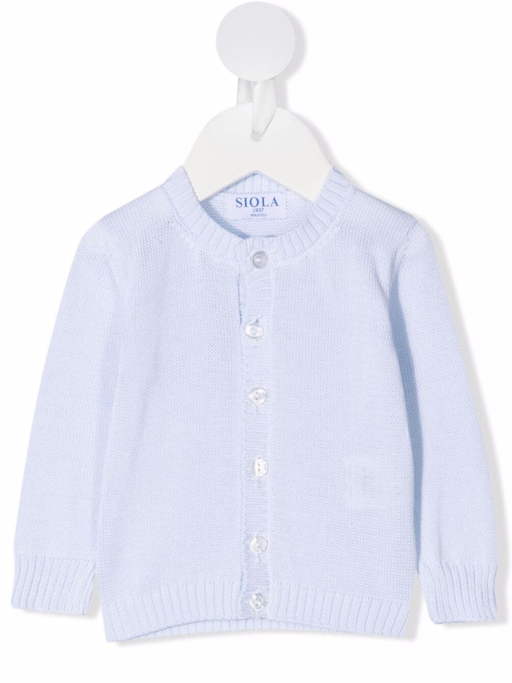 Siola buttoned knitted cardigan - Blue von Siola