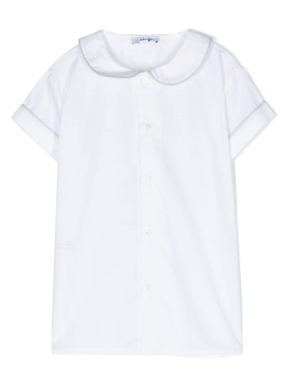 Siola contrasting-trim shirt - White von Siola