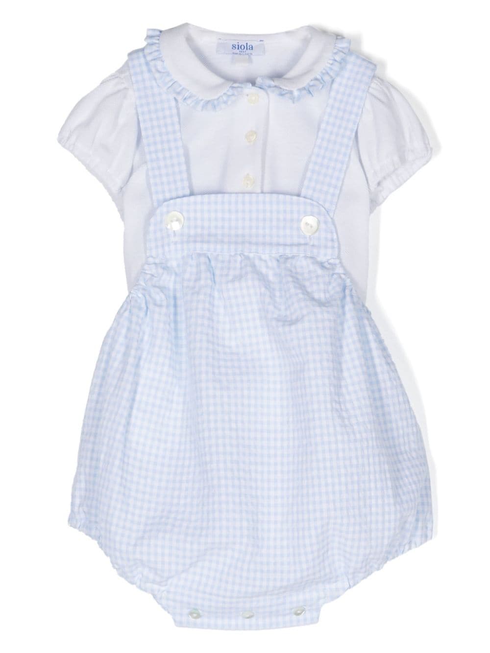 Siola cotton romper set - Blue von Siola