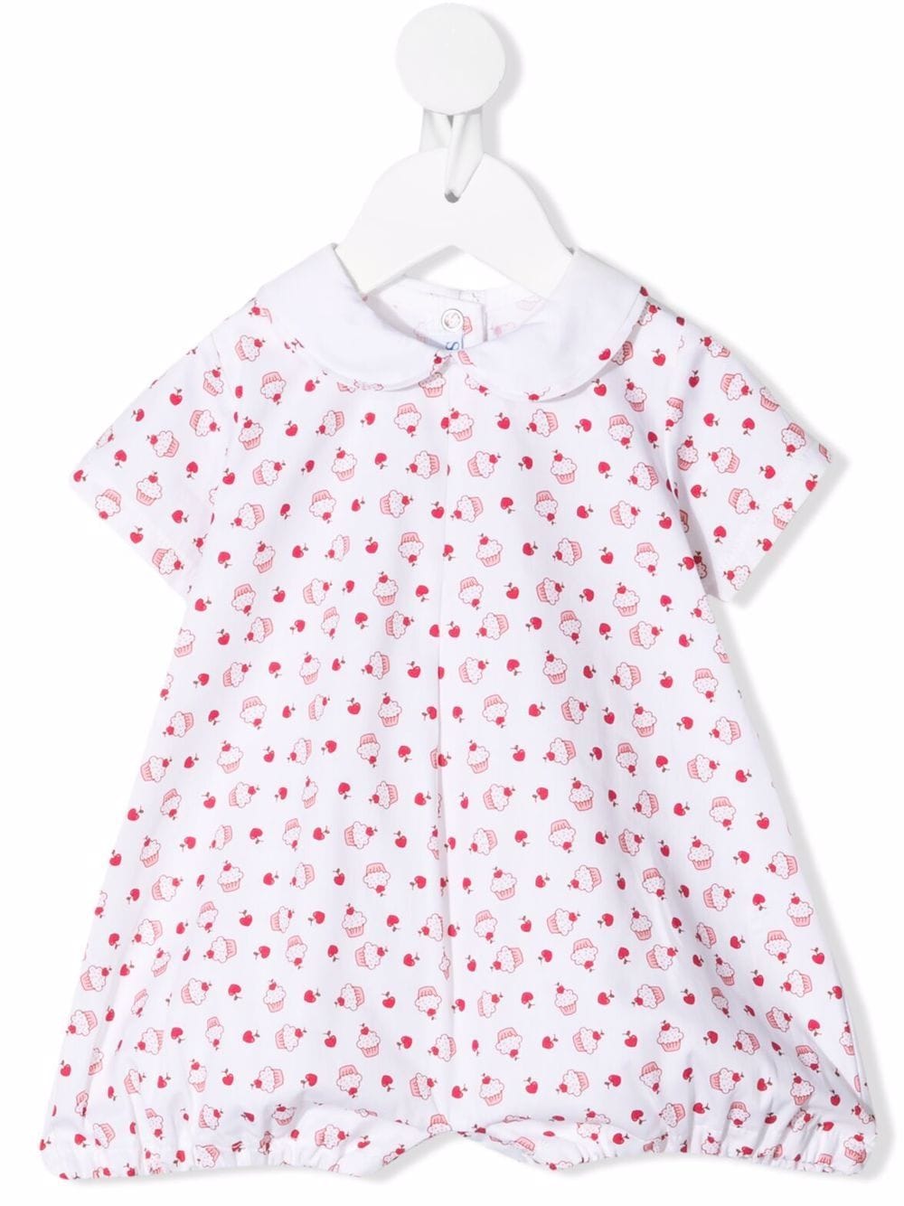 Siola cupcake-print cotton body - White von Siola