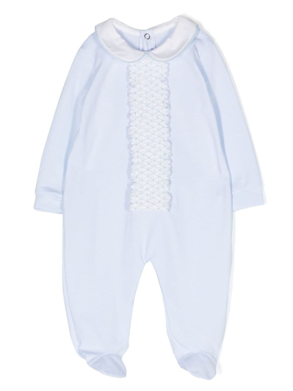 Siola smocked-detail pajamas - Blue von Siola