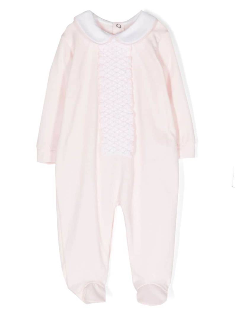 Siola smocked-detail pajamas - Pink von Siola