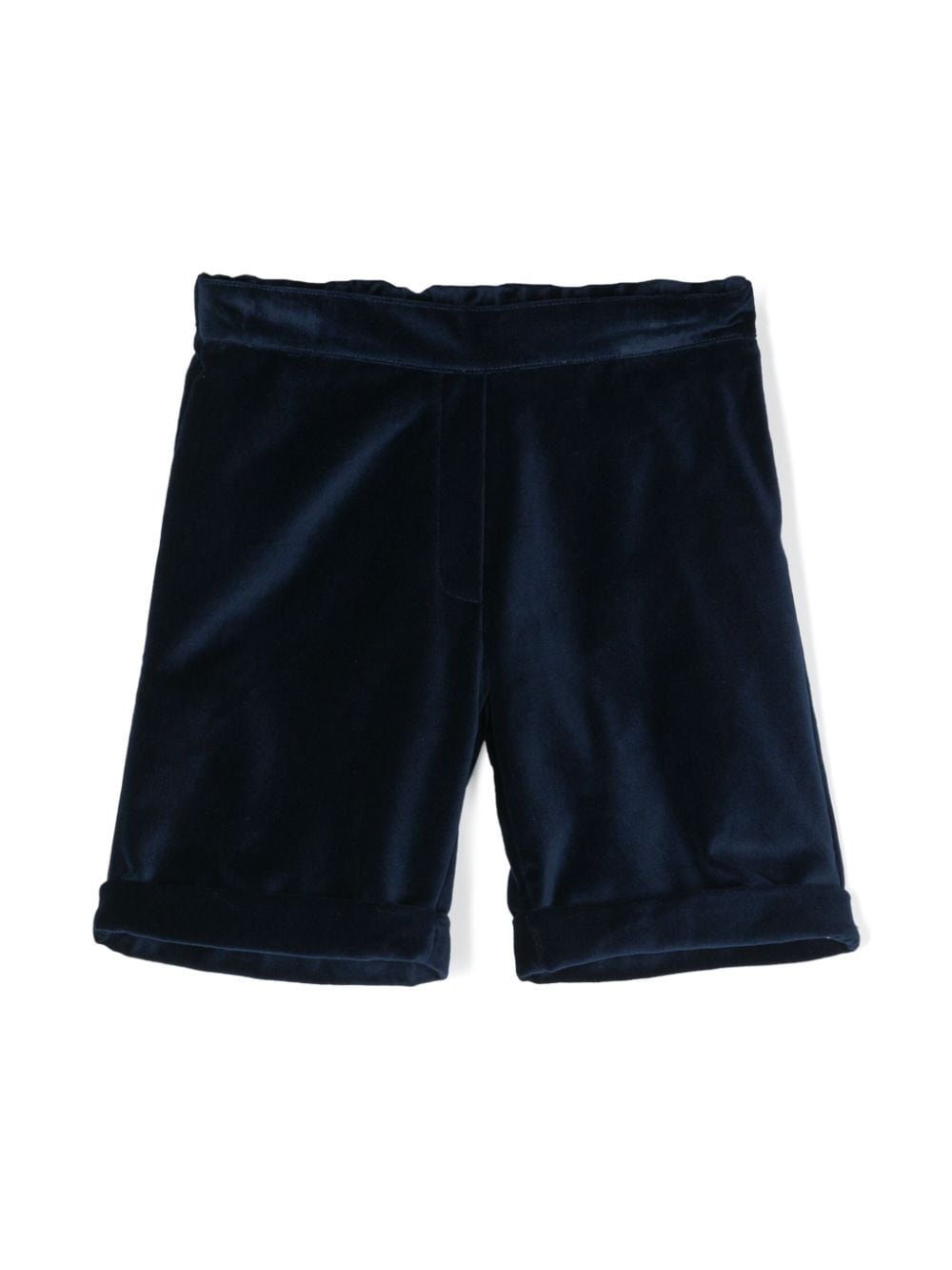 Siola velvet cotton shorts - Blue von Siola