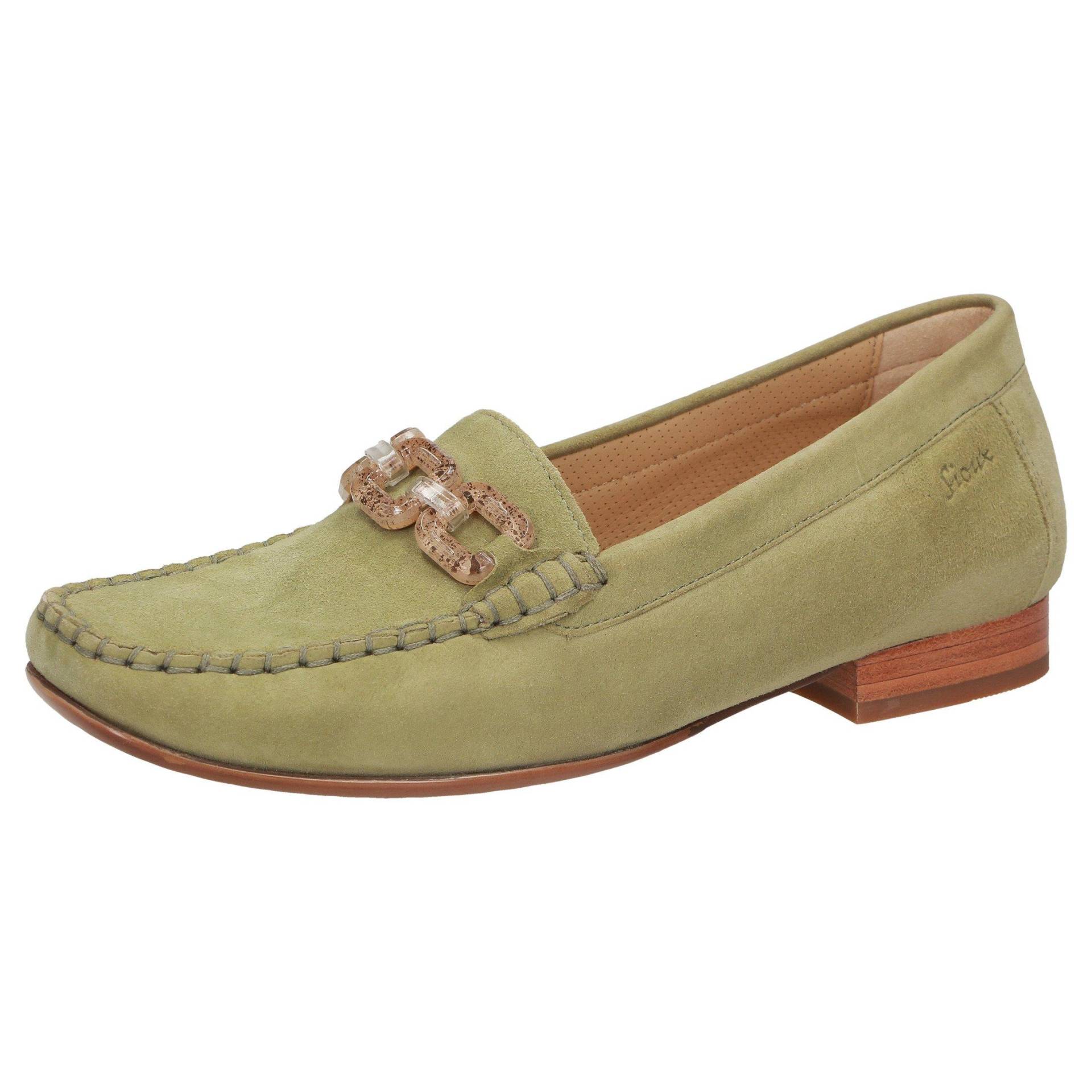 Slipper Cortizia-724 Damen Grün 40 von Sioux