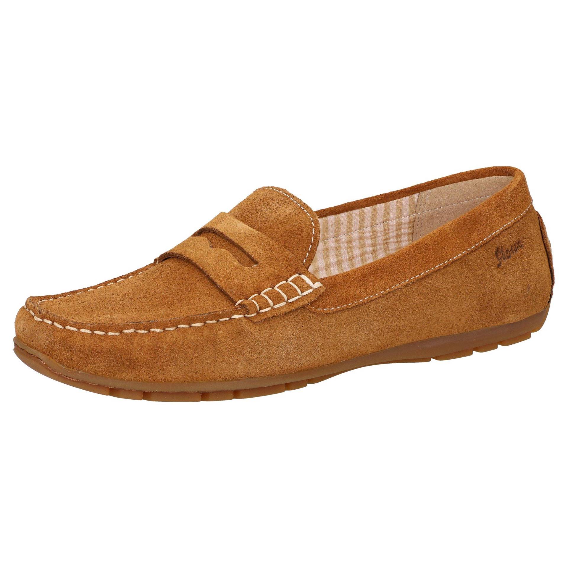 Slipper Carmona-700 Damen Cognac 35 von Sioux