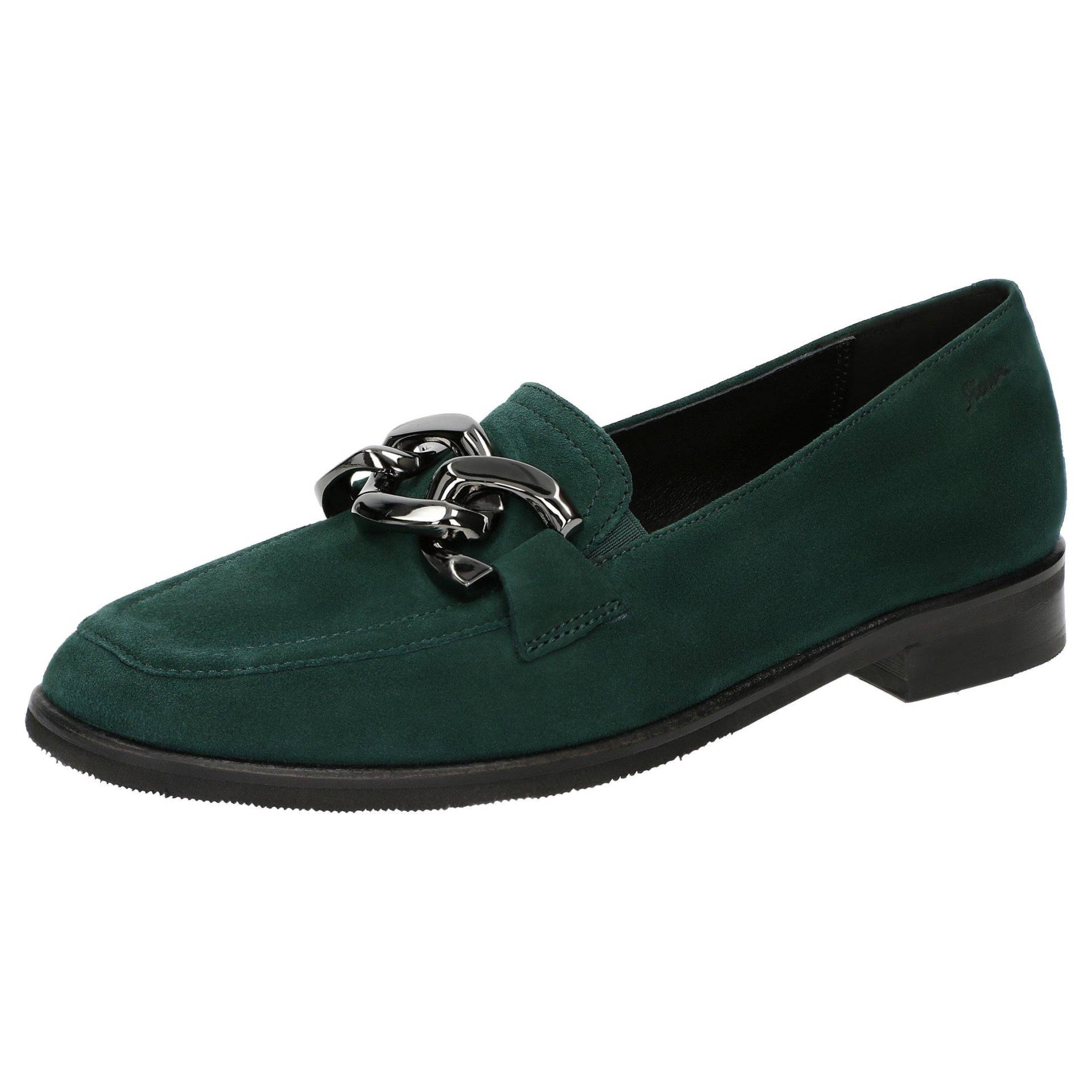 Slipper Gergena-705 Damen Grün 36 von Sioux