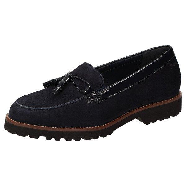 Slipper Meredith-730-h Damen Nachtblau 38 von Sioux