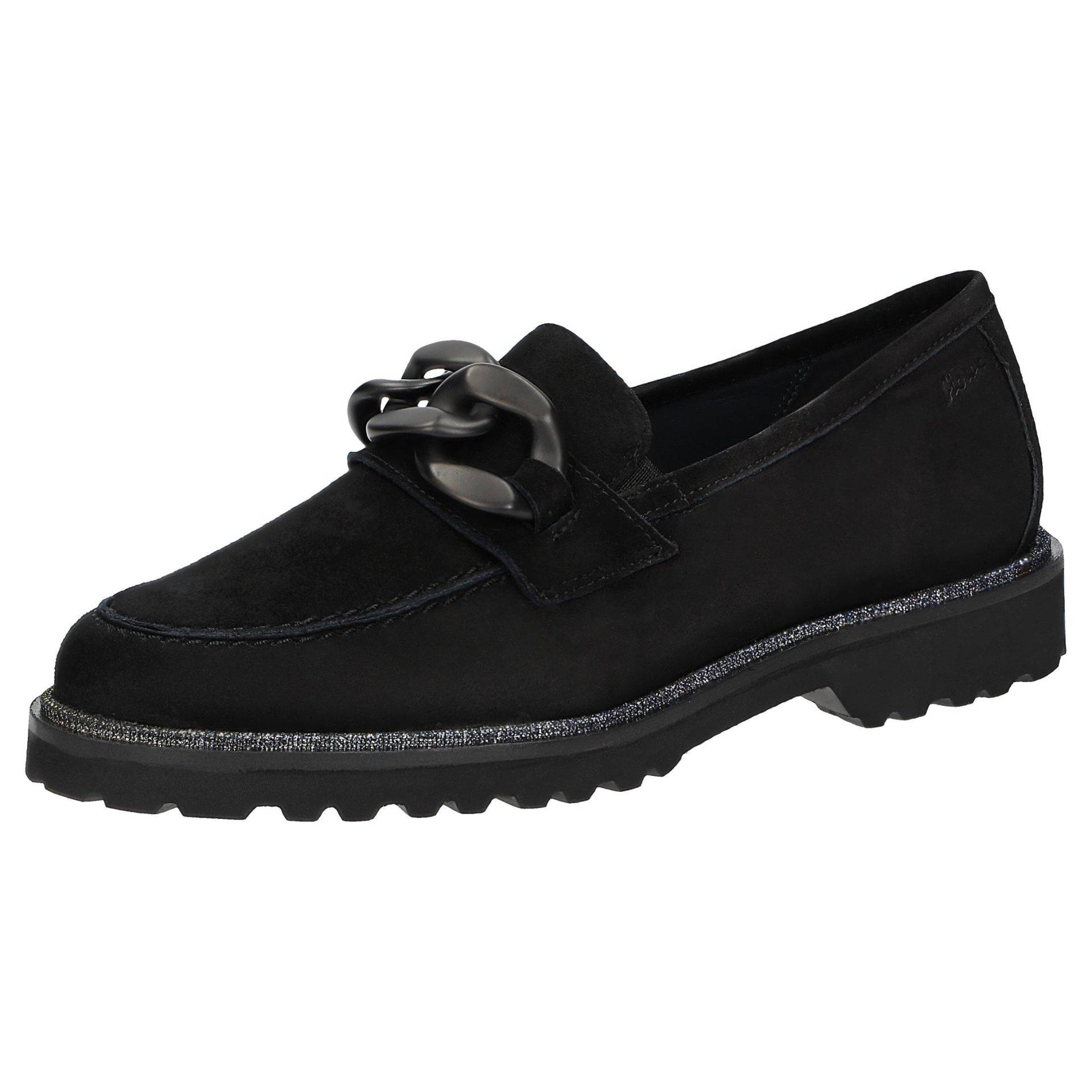 Slipper Meredith-744-h Damen Schwarz 37.5 von Sioux