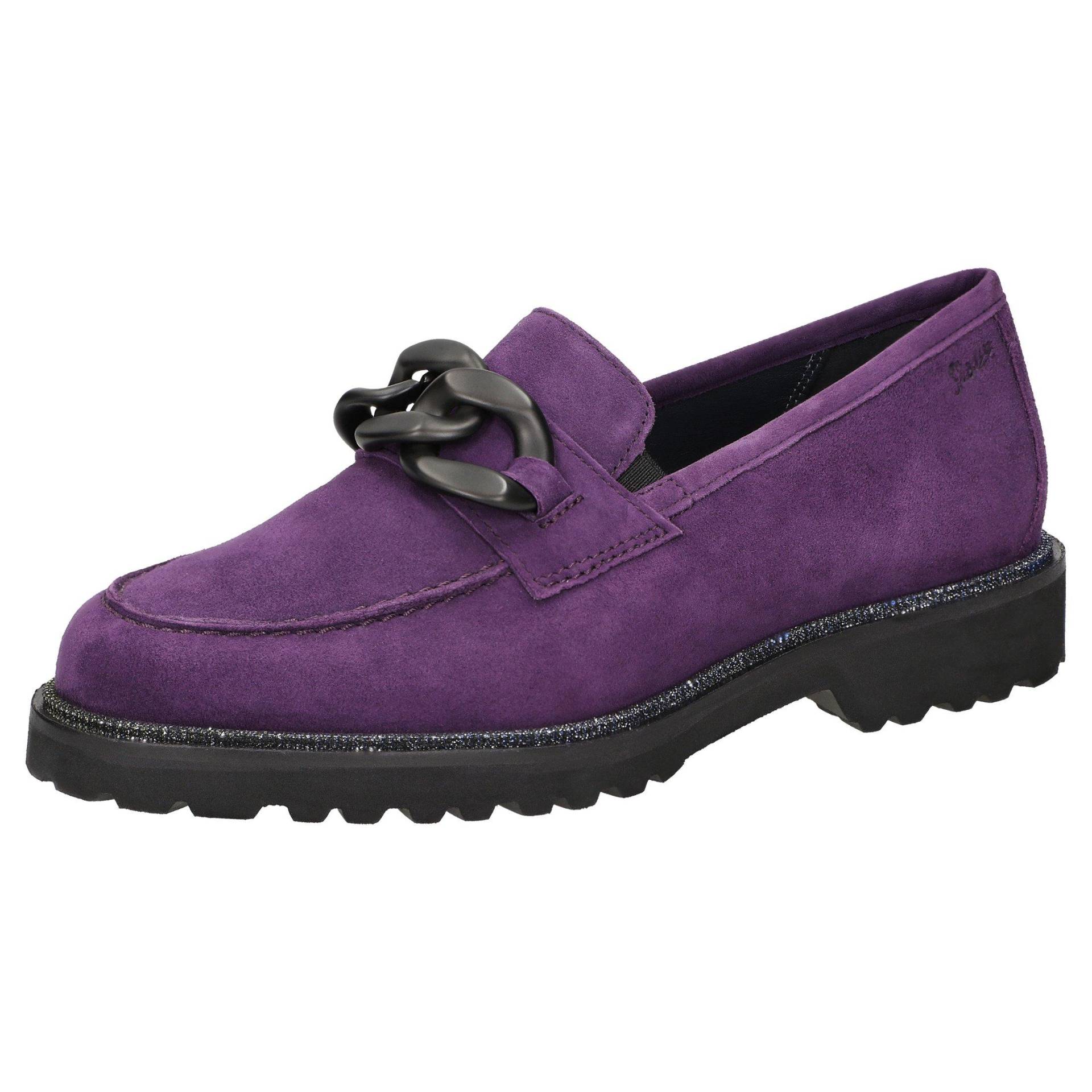 Slipper Meredith-744-h Damen Violett 39 von Sioux