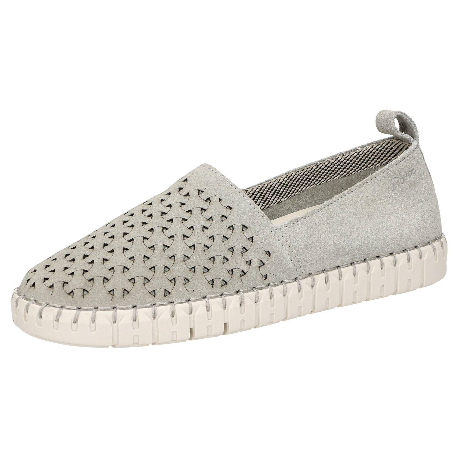 Slipper Rachida-700 Damen Perlgrau 41 von Sioux