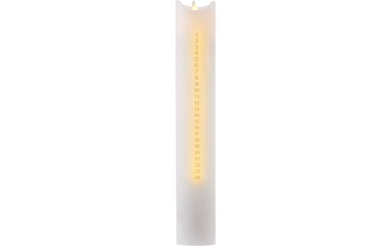 Sirius Adventskerze »LED-Kerzen Advent Calendar goldfarben« von Sirius