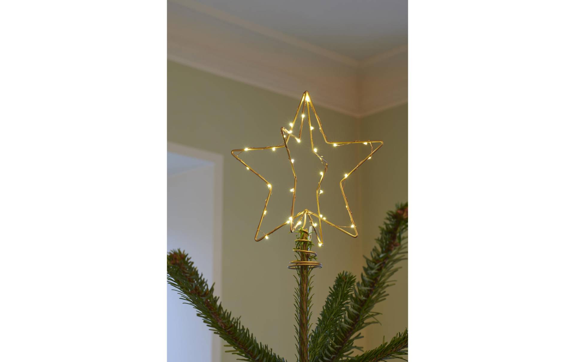 Sirius Christbaumschmuck »LED Baumspitze goldfarben« von Sirius