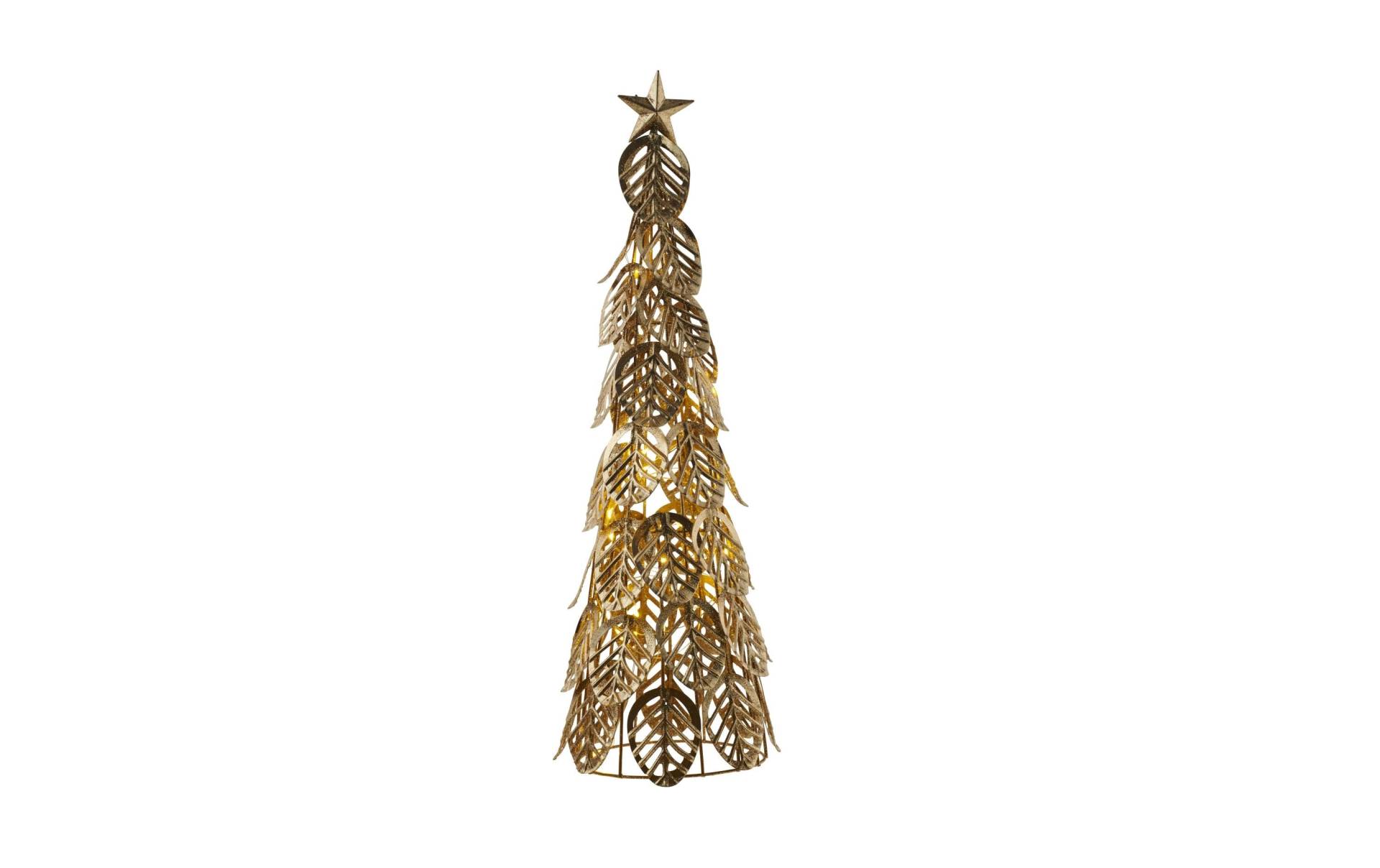 Sirius LED Dekofigur »LED Baum Kirstine, Goldfarben, klein« von Sirius