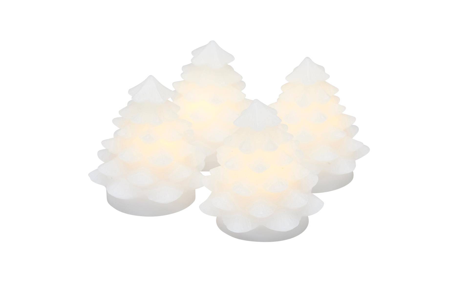 Sirius LED Dekofigur »LED Wachs Tannenbaum 4er Set weiss« Sirius LED Dekofigur »LED Wachs Tannenbaum 4er Set weiss« von Sirius