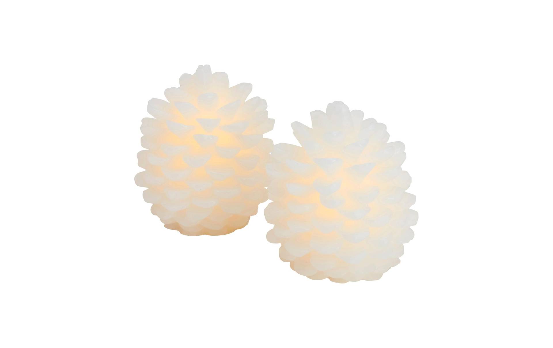 Sirius LED Dekofigur »LED Wachs Tannenzapfen 2er Set weiss« Sirius LED Dekofigur »LED Wachs Tannenzapfen 2er Set weiss« von Sirius