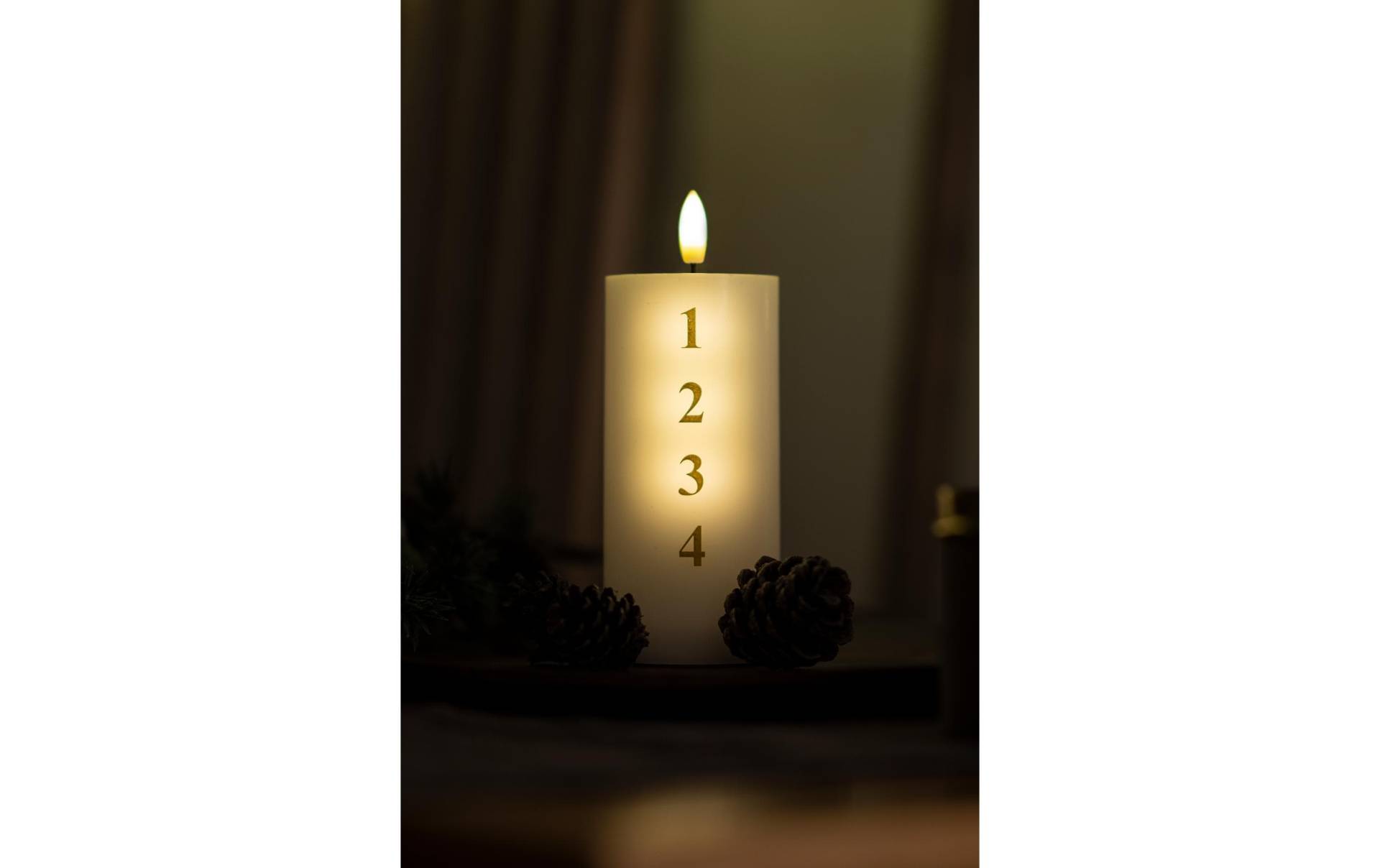 Sirius LED-Kerze »LED-Kerze Sille Advent,« von Sirius