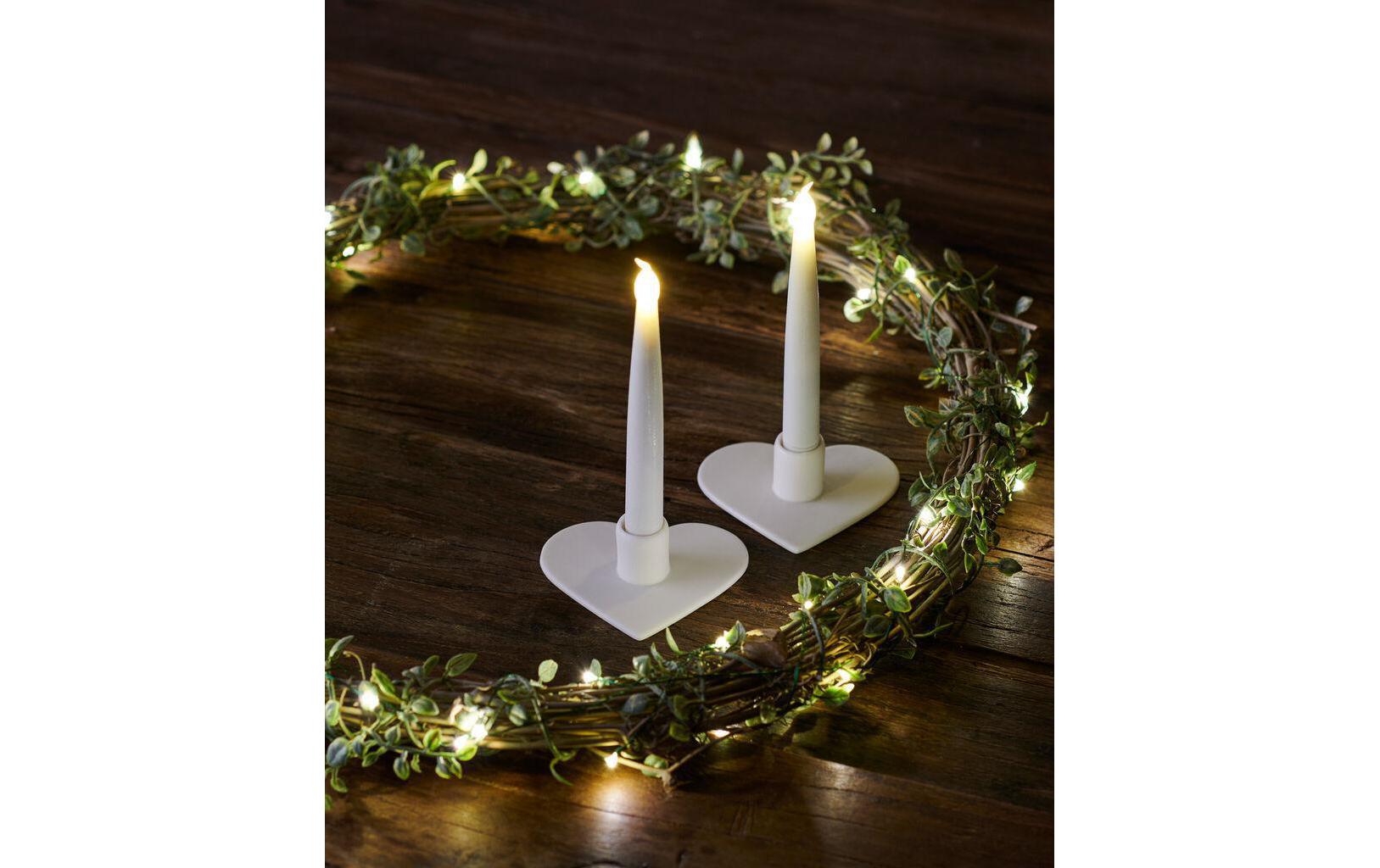 Sirius LED-Kerze »LED-Stabkerze Herz 2er Set« Sirius LED-Kerze »LED-Stabkerze Herz 2er Set« von Sirius