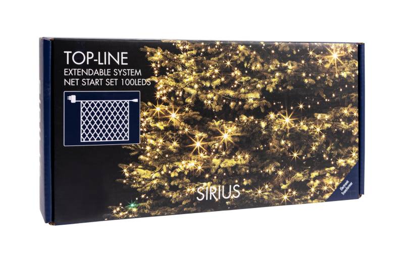 Sirius LED-Lichterkette »LED Lichtervorhang Top Line, 100 LED«, 100 St.-flammig von Sirius