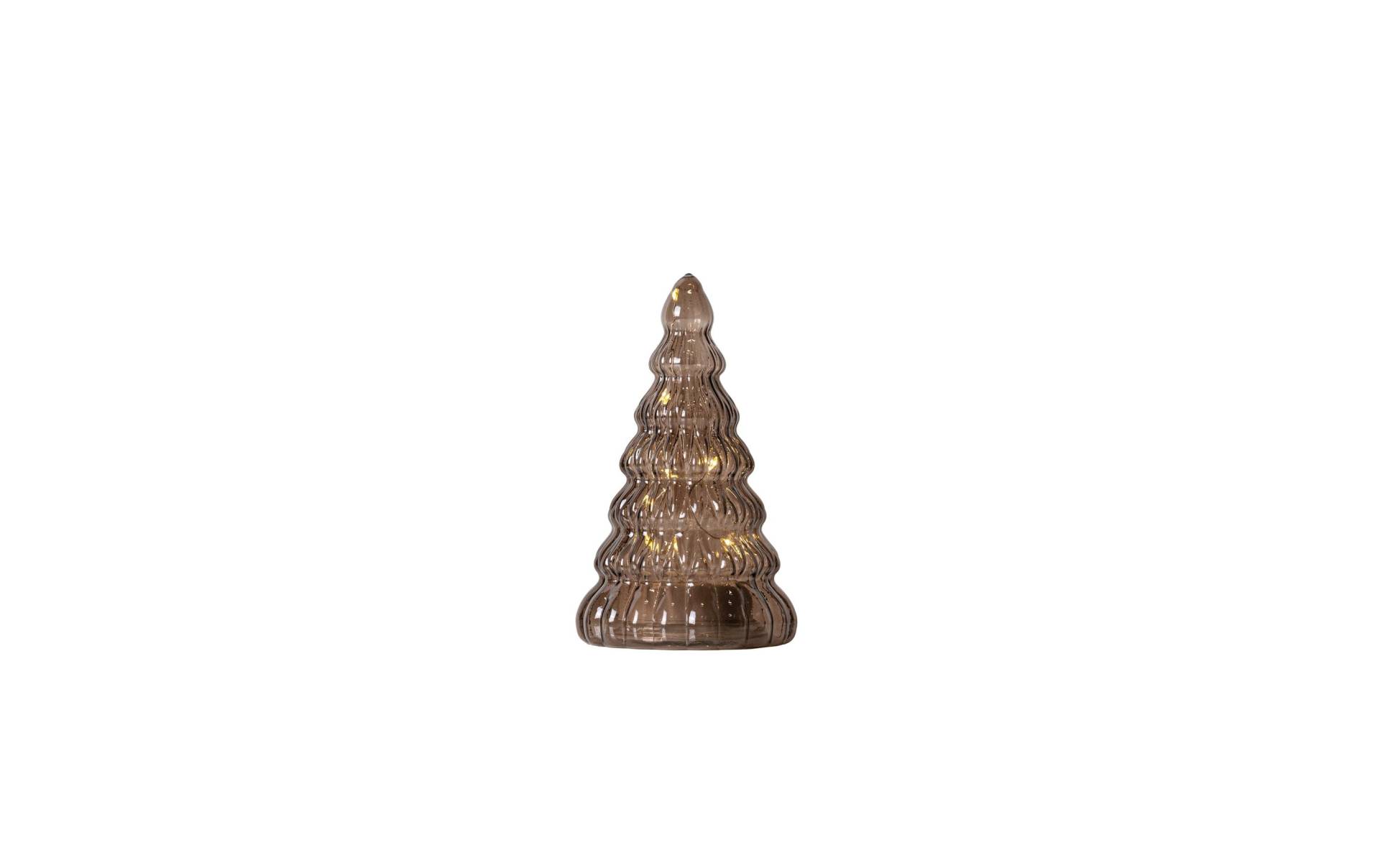 Sirius Weihnachtsfigur »LED Baum Lucy, Dunkelbraun, Glas« von Sirius