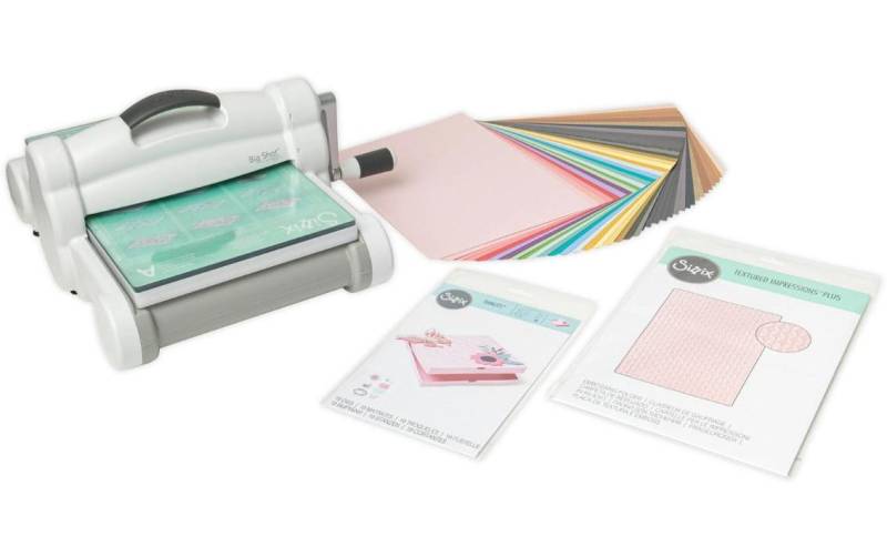 Sizzix Motivstanzer »Big Shot PLUS Starter Kit 2«, (Set) von Sizzix