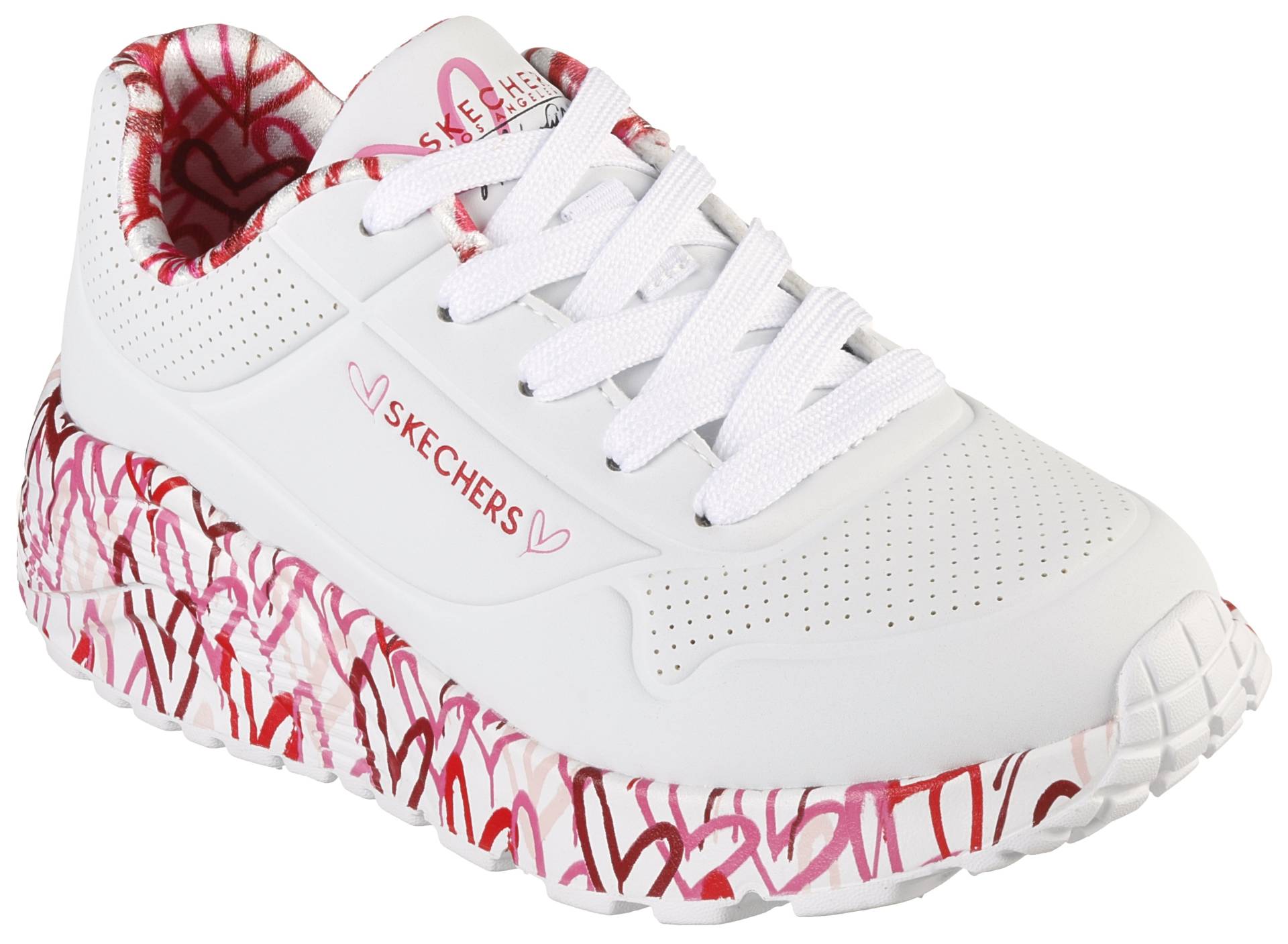 Skechers Kids Sneaker »UNO LITE«, mit bedruckter Sohle, Freizeitschuh, Halbschuh, Schnürschuh von Skechers Kids