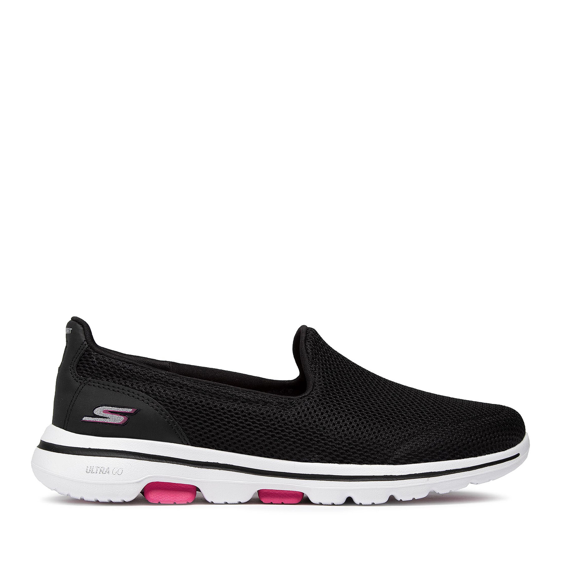 Halbschuhe Skechers Go Walk 5 15901/BKHP Black/Hot Pink von Skechers