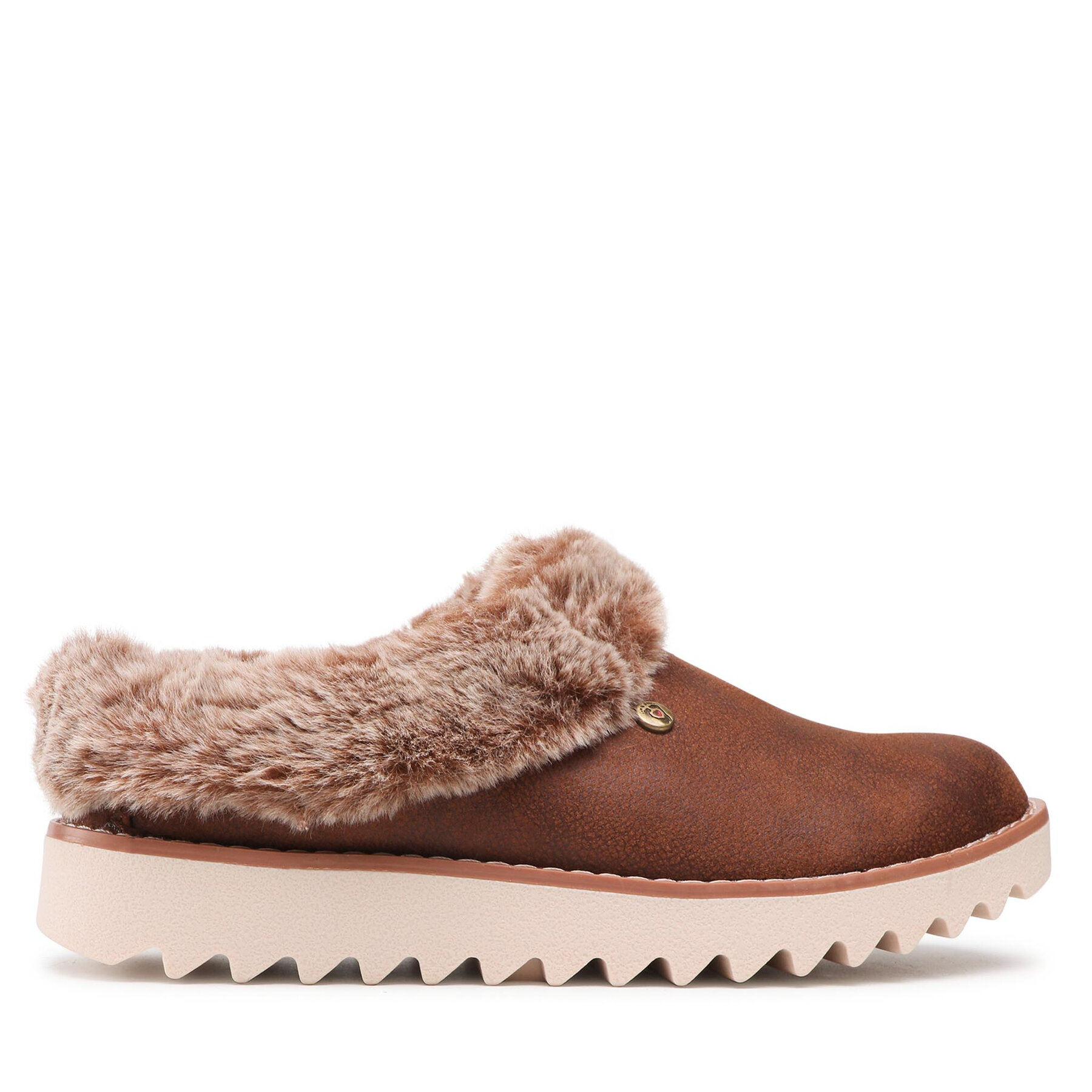 Hausschuhe Skechers BOBS Winter Rock 113423/BRN Brown von Skechers