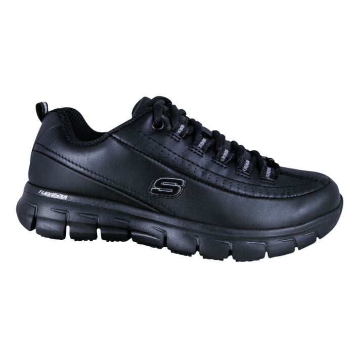 Skechers Arbeitsschnürschuh, schwarz, 35 von Skechers