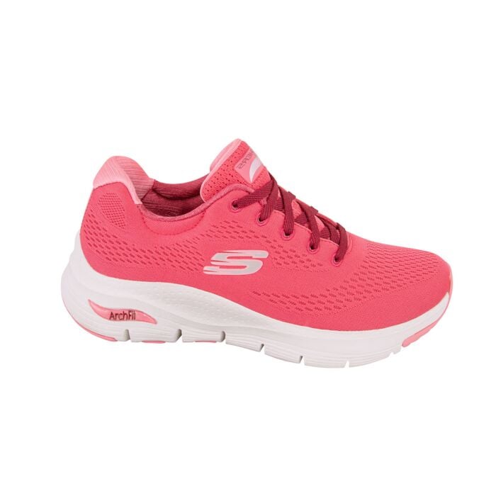 Skechers Schnürschuh Arch Fit für Damen koralle, 40 von Skechers