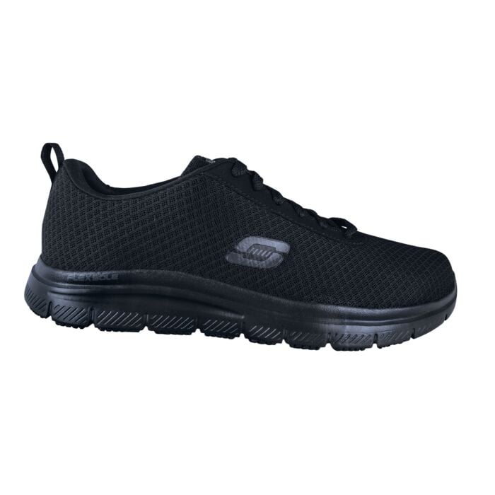 Skechers Work Schnürschuh für Herren schwarz, 46 von Skechers