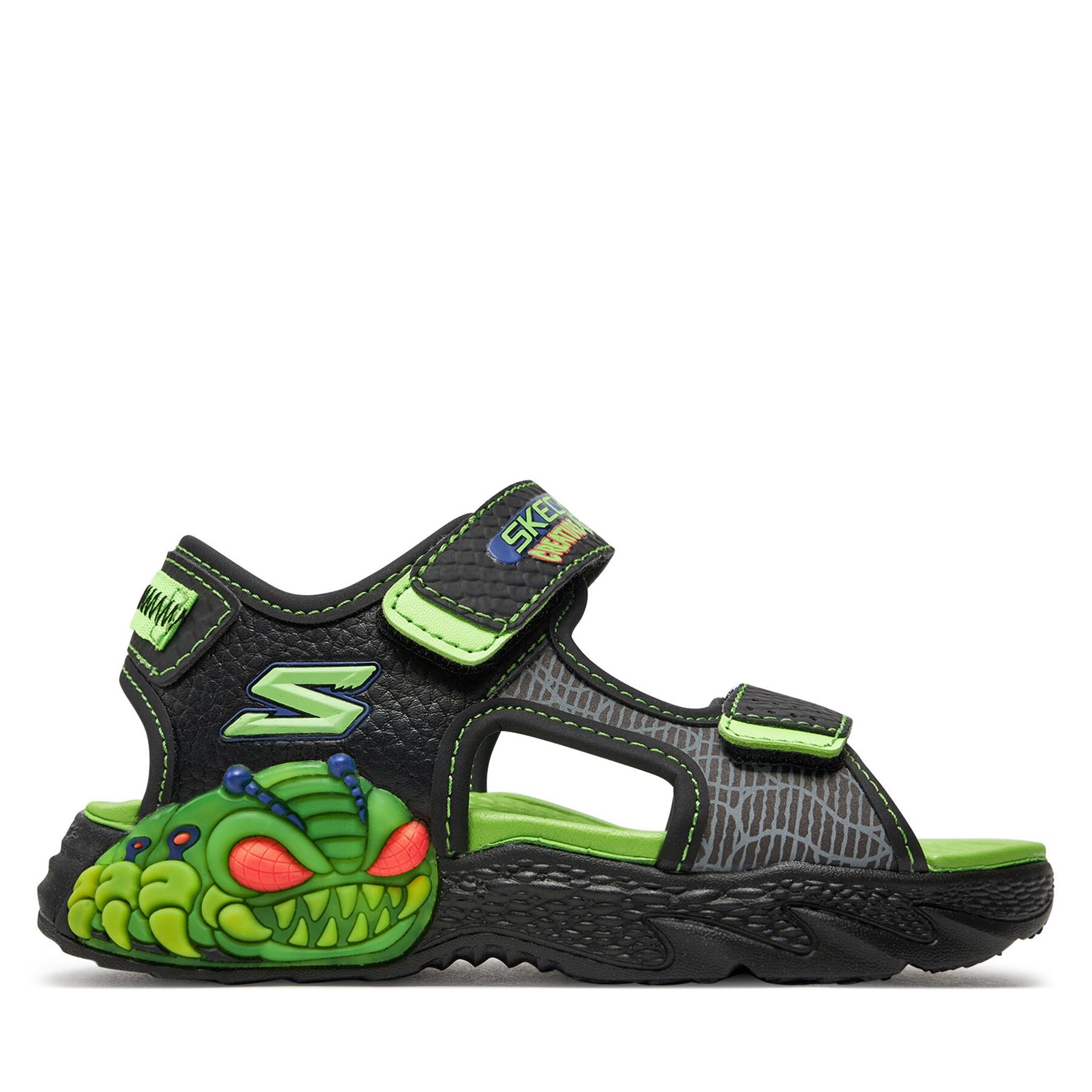 Sandalen Skechers Creature-Splash- 400614L/BKLM Black von Skechers